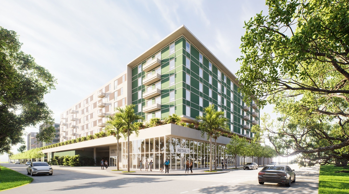 - 3D Rendering 1 Homestead Commons | Bear Atlantic Group